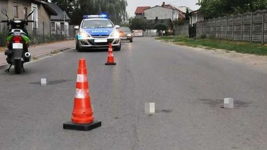 Leopoldów: Rower zderzył się ze skuterem