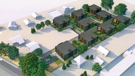 Lex deweloper  przy ul. Sławinkowskiej w Lublinie. Deweloper chce postawić tu 9 bloków