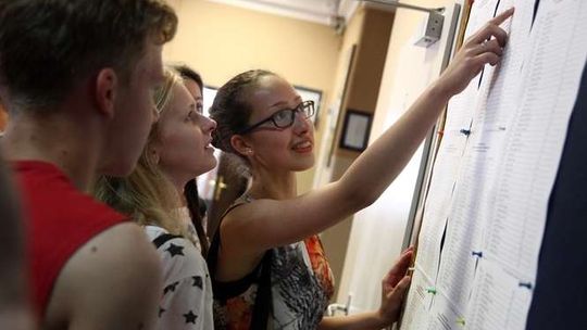 Licea wywiesiły listy przyjętych uczniów