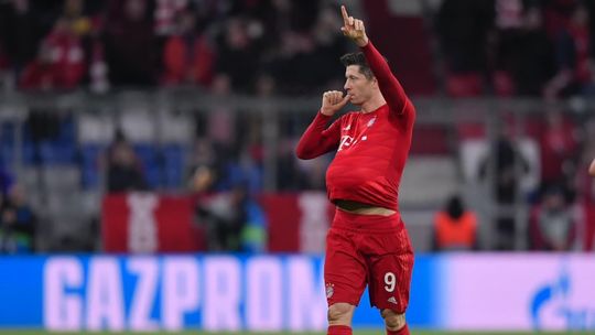 Liga Mistrzów. Gol Lewandowskiego ze specjalną dedykacją