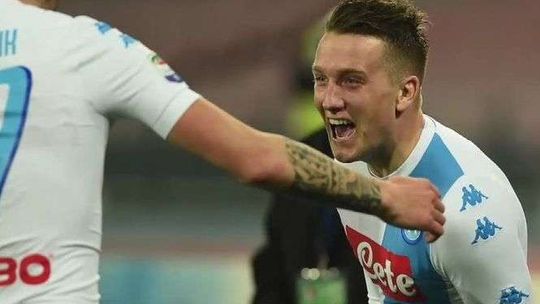 Liga Mistrzów. Piotr Zieliński z golem, ale Napoli odpada