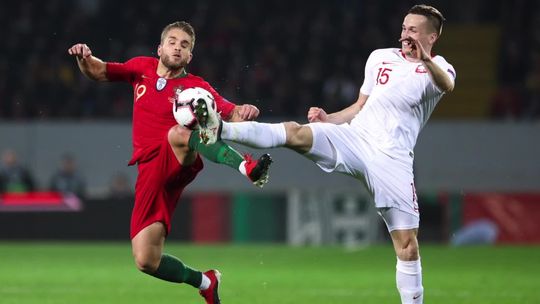 Liga Narodów. Portugalia - Polska 1:1 [skróty i gole]