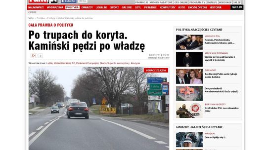 Limuzyna z Kamińskim pędziła do Lublina 170 km/h