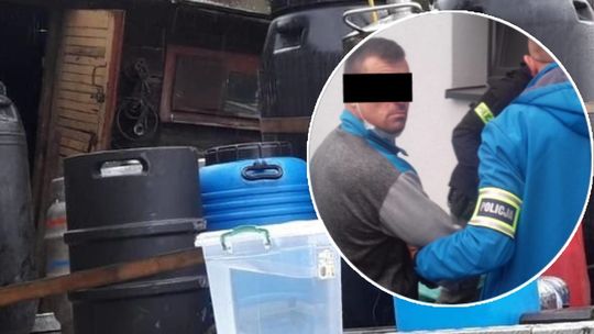 Linia do domowej produkcji alkoholu zarekwirowana