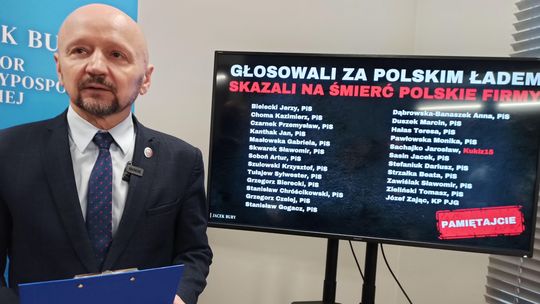 „Lista wstydu” senatora Burego