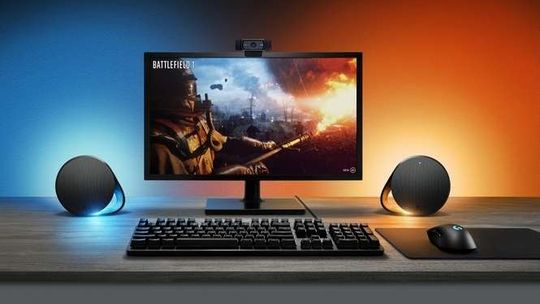 Logitech G560: Światło i dźwięk