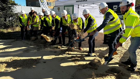 Łopaty poszły w ruch. Powstanie nowa placówka KRUS za 5,5 mln zł