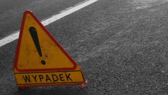 Łopiennik: Ciężarówka przewróciła się na bok