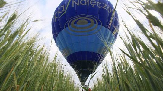 Lot balonem nad Nałęczowem i Kazimierzem Dolnym (zdjęcia)