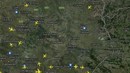 Lotnisko Lublin na Flightradar