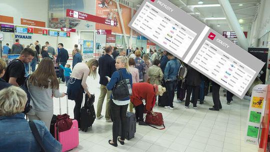 Lotnisko Lublin: Nietypowe operacje na tablicy lotów