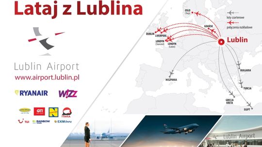 Lotnisko się promuje: Lataj z Lublina