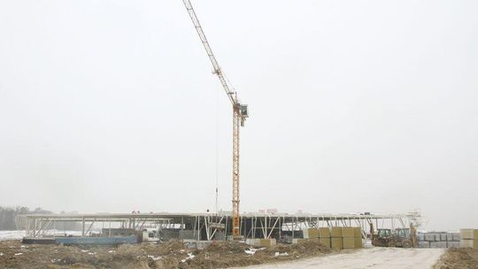 Lotnisko w Świdniku: Komisja na budowie