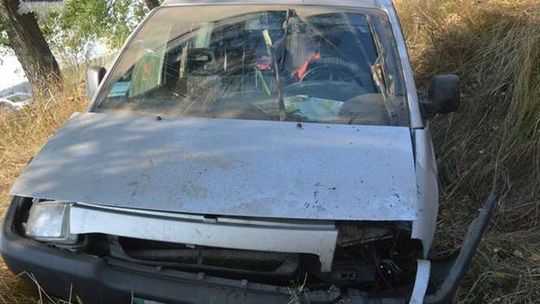 Łowcza: Wjechał w skarpę, ranni obywatele Ukrainy