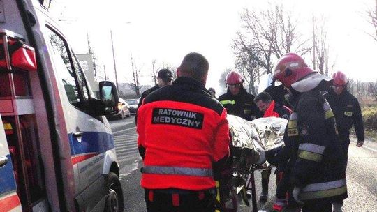 Lubartów: Ciężarówka potrąciła rowerzystę i ciągnęła przez kilkadziesiąt metrów