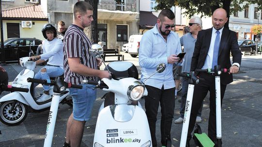 Lubartów: Elektryczne hulajnogi i skutery jeszcze zostają
