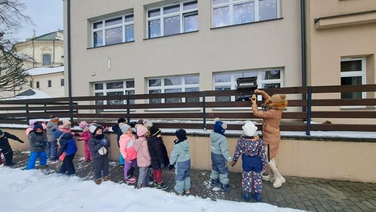 Przedszkole w Lubartowie, dzieci i budynek