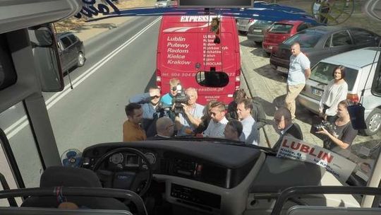Lubelscy busiarze kontra Polski Bus. "Domagamy się uczciwej konkurencji" (wideo)