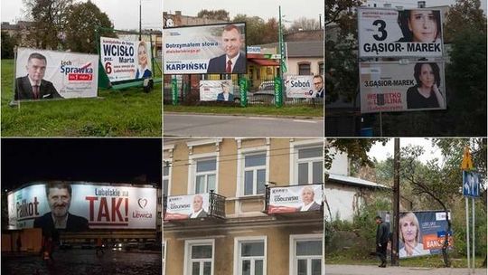 Lubelscy kandydaci Partii Razem za zakazem wyborczych billboardów i spotów