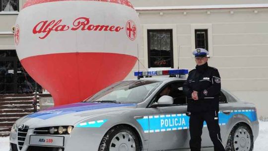 Lubelscy policjanci będą jeździć alfa romeo