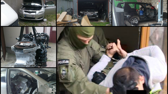 Lubelscy policjanci rozbili gang złodziei aut z Pruszkowa i Wołomina