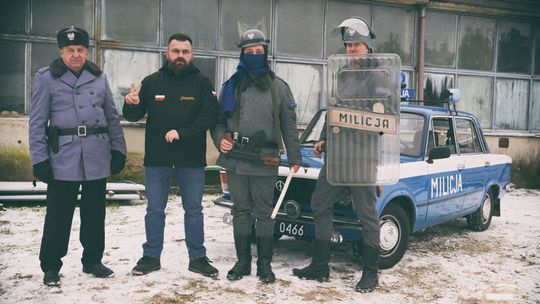 Lubelscy przedsiębiorcy przebrali się za ZOMO i nie jest to rocznica stanu wojennego