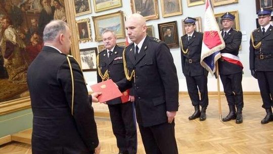 Lubelscy strażacy mają nowego szefa. To Grzegorz Alinowski