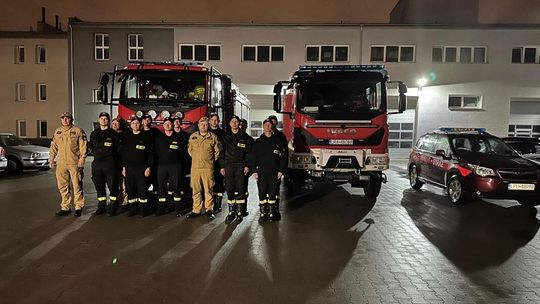 Lubelscy strażacy wyjechali do pomocy powodzianom