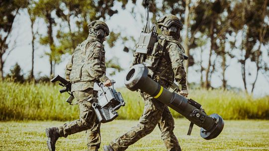 Lubelscy terytorialsi uczą się strzelać z amerykańskich wyrzutni 