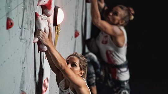 Lubelscy wspinacze poza podium na Mistrzostwach Polski w boulderingu w Krakowie