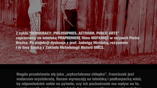 Lubelska prapremiera filmu \"Niepamięć\"