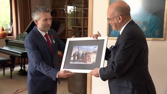 Lubelski himalaista uhonorowany. Piotr Tomala odebrał Legię Honorową