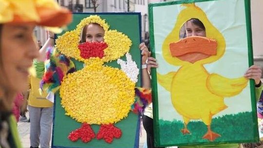 Lubelski Wyścig Kaczek: Piłkarki ręczne wsparły imprezę