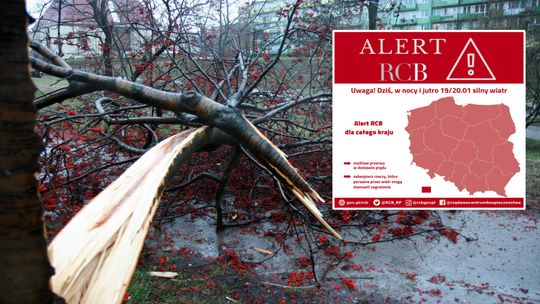 Lubelskie. Alert Rządowego Centrum Bezpieczeństwa. "Zostań w domu"