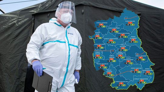 Lubelskie: Brak nowych zakażeń, zmarła jedna osoba. Aktualna sytuacja epidemiologiczna