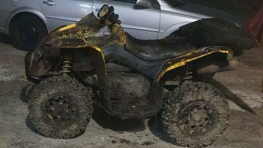 Lubelskie. Cały w błocie na quadzie podjechał pod sklep. Nie miał pojęcia, gdzie jest