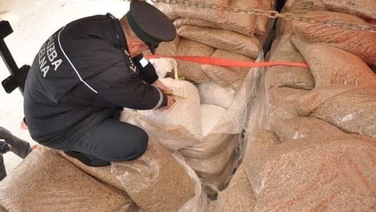 Lubelskie: Celnicy przechwycili rekordowy przemyt bursztynu