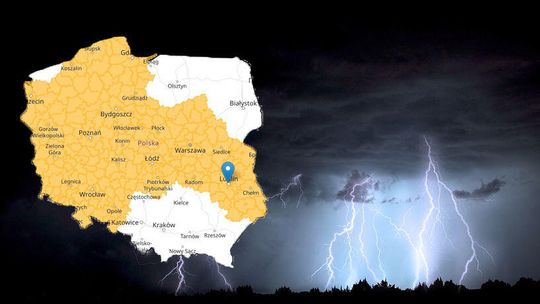 Lubelskie: Czeka nas dzisiaj burzowy dzień. Ostrzeżenie IMGW