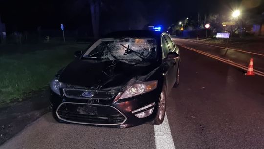 Lubelskie: Dwa śmiertelne wypadki w ciągu kilku godzin. Nie żyją pieszy i kierowca