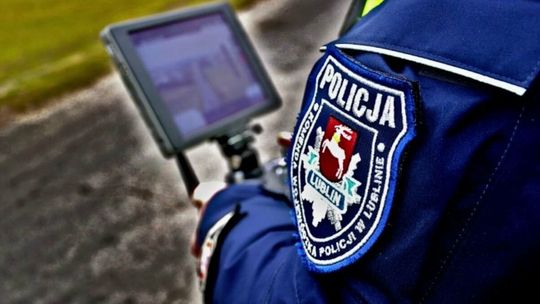 Lubelskie. Dziś policja lata dronem nad drogą krajową w dwóch powiatach