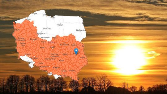 Lubelskie: Dzisiaj znowu będzie gorąco. Mogą się jednak pojawić burze z gradem