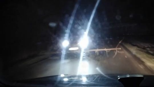 Lubelskie: Groźna sytuacja na drodze. "To może się skończyć tragicznie" [wideo]