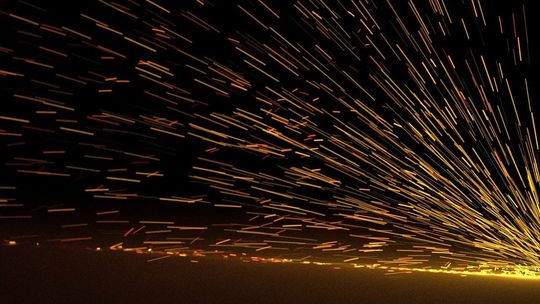 Lubelskie. Iskry tryskały spod kół volkswagena. Kierowcy to nie przeszkadzało