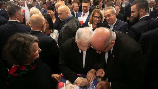 Lubelskie: Jarosław Kaczyński ze wsparciem dla kandydatów tuż przed ciszą wyborczą