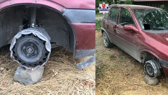 Lubelskie. Jechał drogą ekspresową bez jednej opony. Jak to możliwe?