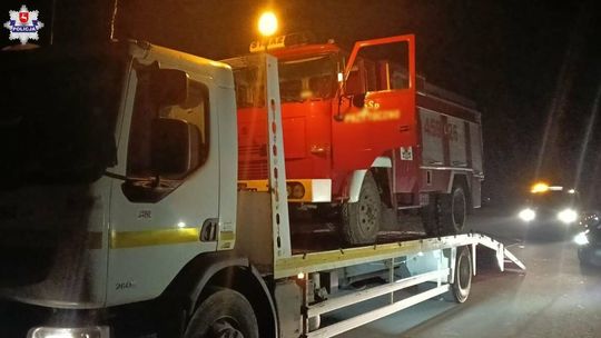 Lubelskie. Kierowca wozu strażackiego bez prawa jazdy… Ale to nie tak, jak myślicie