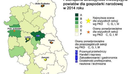 Lubelskie mało atrakcyjne dla inwestorów w kraju. W UE też mamy dalekie miejsce