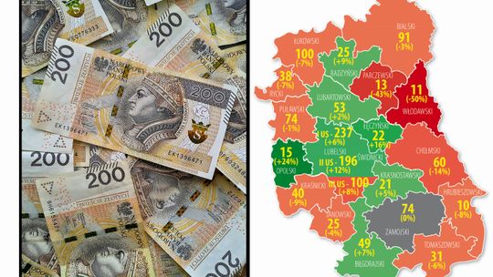 Lubelskie na gospodarczym hamulcu? Spadła liczba milionerów
