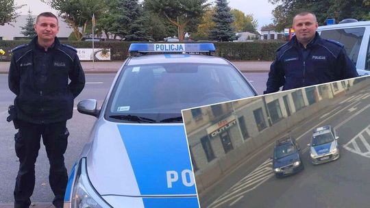 Lubelskie. Nagle do radiowozu podbiega mężczyzna i błaga o pomoc. W samochodzie nieprzytomny niemowlak. Nagranie