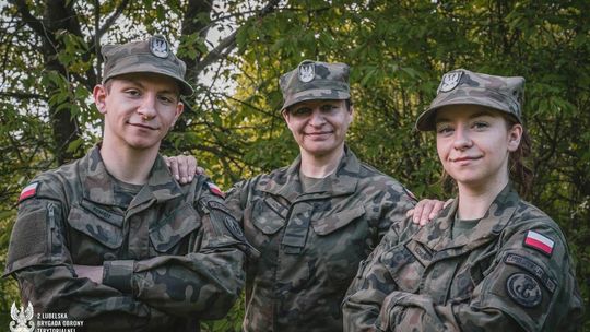 Lubelskie. Nietypowa rodzina w mundurach. Tylko ojciec nie chce iść do wojska 